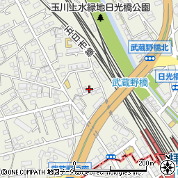 東京都福生市熊川1388-13周辺の地図