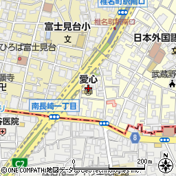 東京都豊島区目白5丁目7-7周辺の地図