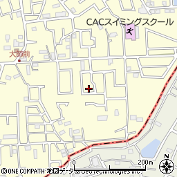 千葉県八千代市上高野1067-27周辺の地図
