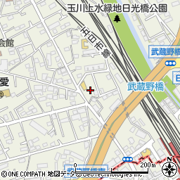東京都福生市熊川1389-28周辺の地図