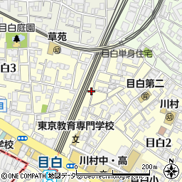 東京都豊島区目白2丁目33-10周辺の地図