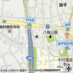 東京都あきる野市油平172-7周辺の地図