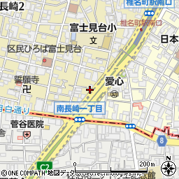 菊泉琴三絃店周辺の地図