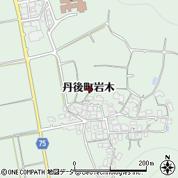 京都府京丹後市丹後町岩木周辺の地図