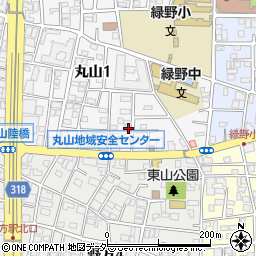 東京都中野区丸山1丁目4-19周辺の地図