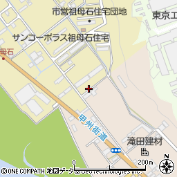 山梨県韮崎市下祖母石2081周辺の地図