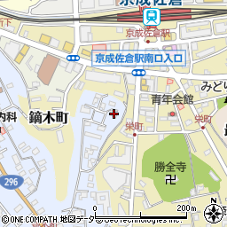 千葉県佐倉市並木町209周辺の地図