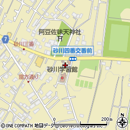 東京都立川市砂川町1丁目52-14周辺の地図