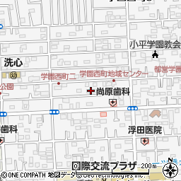 シャルム学園西町周辺の地図