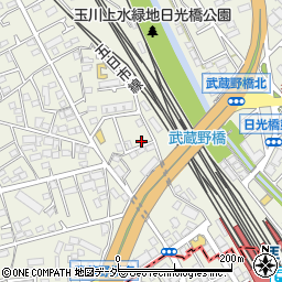 東京都福生市熊川1388-14周辺の地図