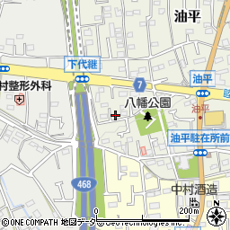 東京都あきる野市油平172-3周辺の地図