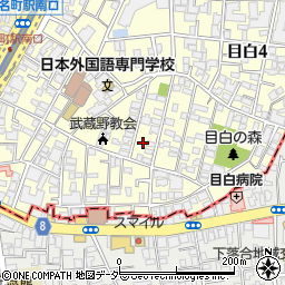 東京都豊島区目白5丁目15-5周辺の地図
