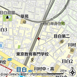 東京都豊島区目白2丁目33周辺の地図