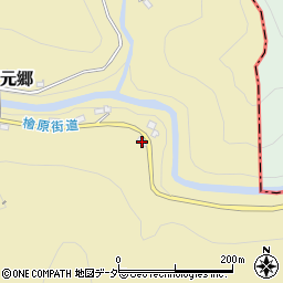 東京都西多摩郡檜原村2周辺の地図