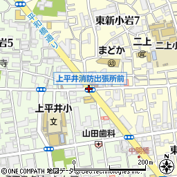 上平井周辺の地図