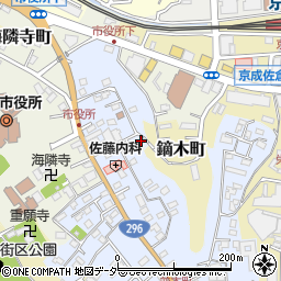 千葉県佐倉市並木町82周辺の地図
