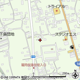 山梨県韮崎市藤井町北下條1641-1周辺の地図