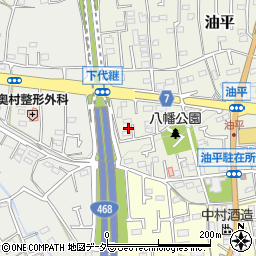 東京都あきる野市油平172周辺の地図