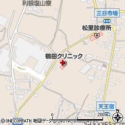 鶴田クリニック周辺の地図
