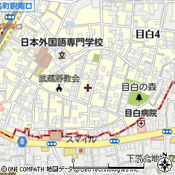 東京都豊島区目白5丁目15-22周辺の地図