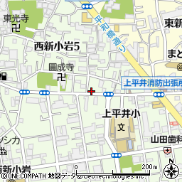 東京都葛飾区西新小岩5丁目30-18周辺の地図