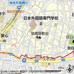 東京都豊島区目白5丁目16-5周辺の地図
