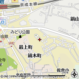 千葉県佐倉市鏑木町1049-11周辺の地図