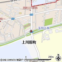 美堀橋周辺の地図