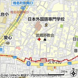 東京都豊島区目白5丁目16-7周辺の地図