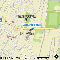 東京都立川市砂川町1丁目52-13周辺の地図