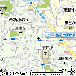 東京都葛飾区西新小岩5丁目30-15周辺の地図