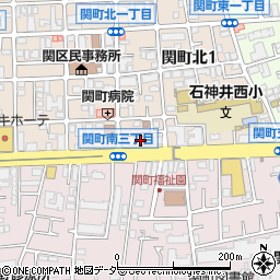 東京都練馬区関町北1丁目4-1周辺の地図