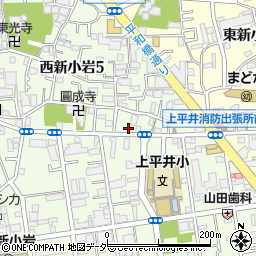 東京都葛飾区西新小岩5丁目30-16周辺の地図