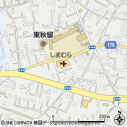 ファッションセンターしまむら東秋留店周辺の地図