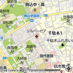 文京向丘高齢者在宅サービスセンター周辺の地図