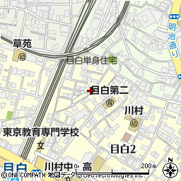 東京都豊島区目白2丁目27-23周辺の地図