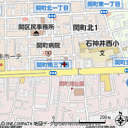 東京都練馬区関町北1丁目4周辺の地図