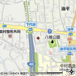 東京都あきる野市油平172-2周辺の地図