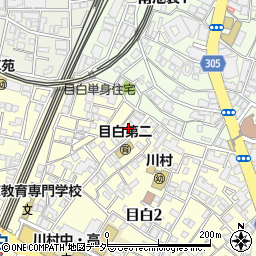 東京都豊島区目白2丁目24周辺の地図