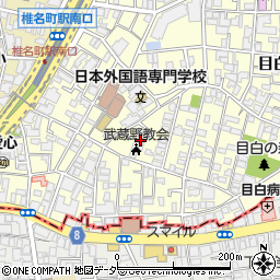 東京都豊島区目白5丁目16-13周辺の地図