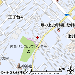 千葉県佐倉市生谷1532-106周辺の地図