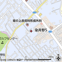千葉県佐倉市生谷1505周辺の地図