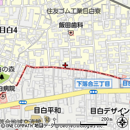 東京都豊島区目白4丁目2-2周辺の地図