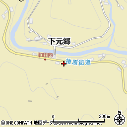 東京都西多摩郡檜原村18周辺の地図