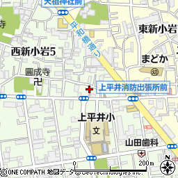 東京都葛飾区西新小岩5丁目30-14周辺の地図
