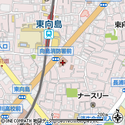 東京消防庁向島消防署周辺の地図