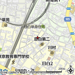 東京都豊島区目白2丁目26-3周辺の地図