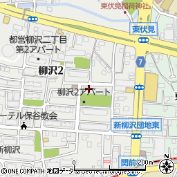 西東京市　保谷柳沢学童クラブ周辺の地図