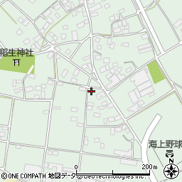 千葉県旭市蛇園2612周辺の地図