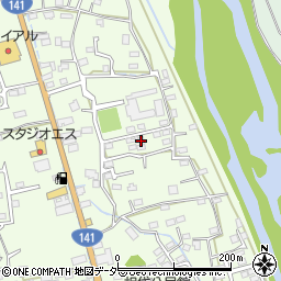 山梨県韮崎市藤井町北下條1180周辺の地図